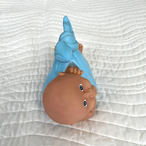 Vintage 1983 Vinyl Cabbage Patch Preemie Coin Bank - Picture 5 of 7